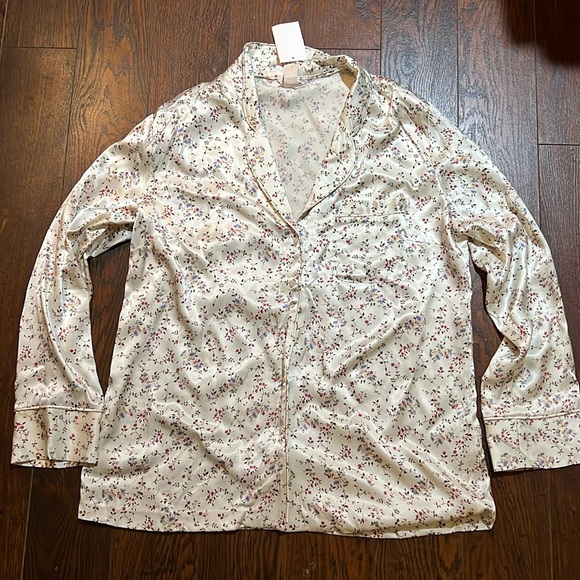 H&M PJ Silky Floral top size 12 - Picture 9 of 9